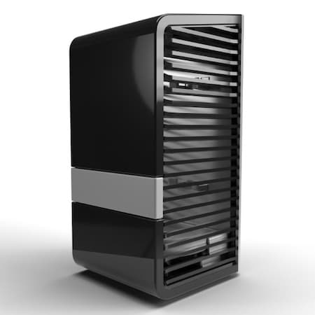 F Matic Gloss Mini Passive Air Dispenser, Black, 12PK F1-100B-N